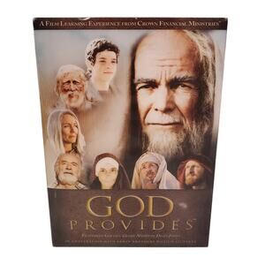 God Provides 6 DVD Series Wooden Box Collectors Set Christian DVD Set